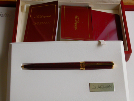 Chairman Grenat Ball Pen Large
